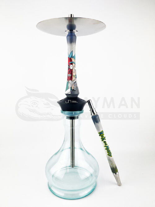 Cachimba Unión Hookah Comic Oso Clear Rick and Morty